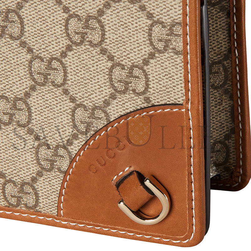 GUCCI GG EMBLEM SUPER MINI SHOULDER BAG 820688 (20*12.5*5cm) GUCCI GG EMBLEM SUPER MINI SHOULDER BAG 820688 (20*12.5*5cm)